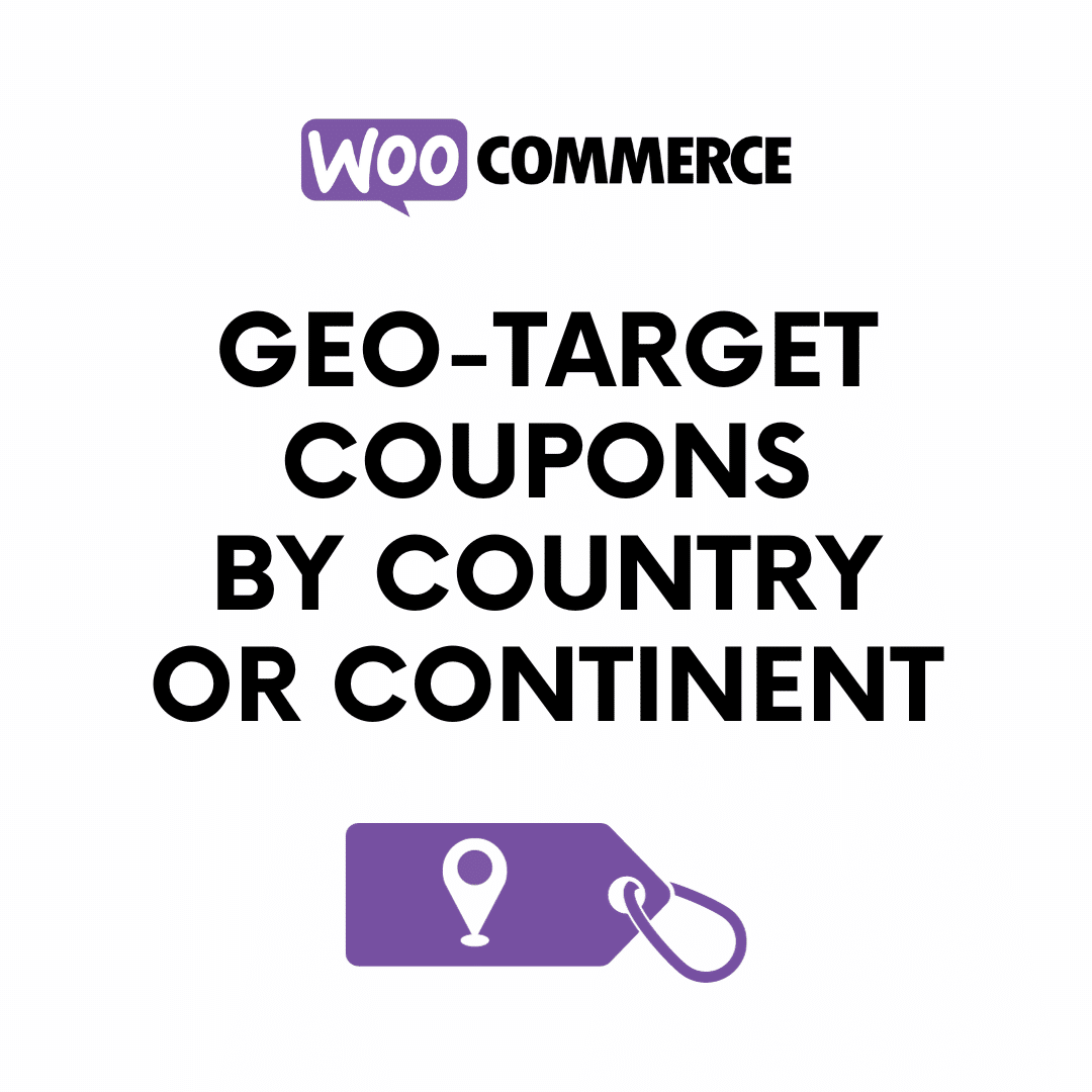 woocommerce restrict coupons by country or continent