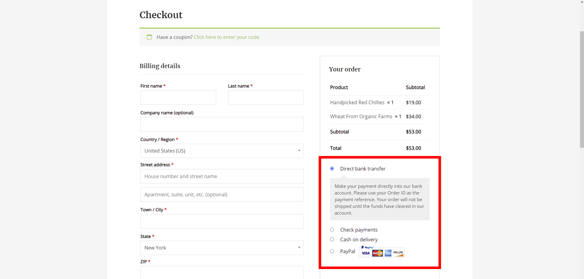 woocommerce disable payment gateways based on currency